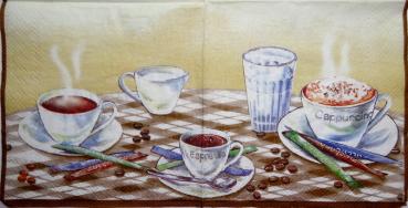 073 Coffee / Cafe - 3-ply - (brown) - Ihr